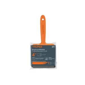 Brocha Profesional de 4" con Mango de Plástico Truper 14486