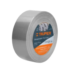 Cinta para Ducto 50m x 48mm Espesor 0.19mm Truper 12588